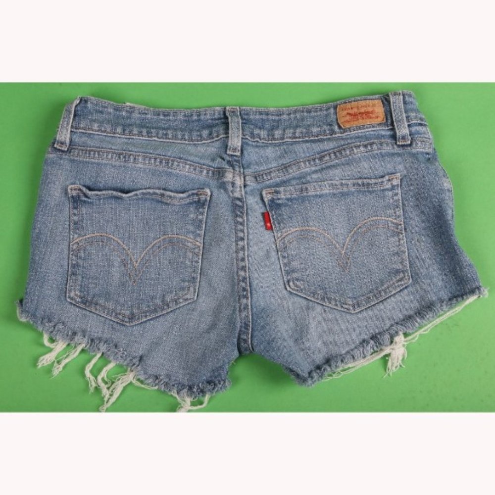 Levi's Light Blue Denim Women's Shorts